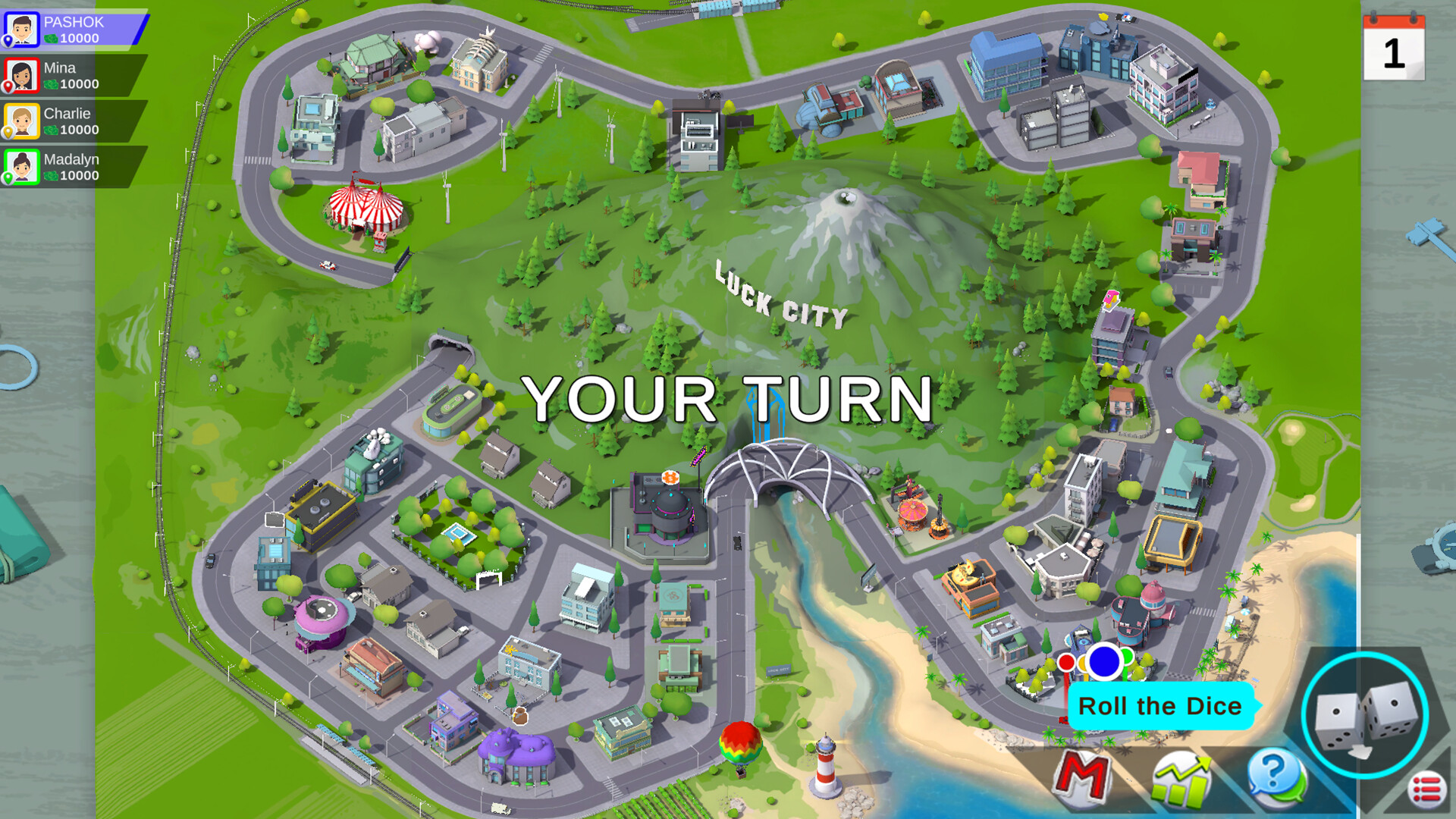 Luck City - monopoly