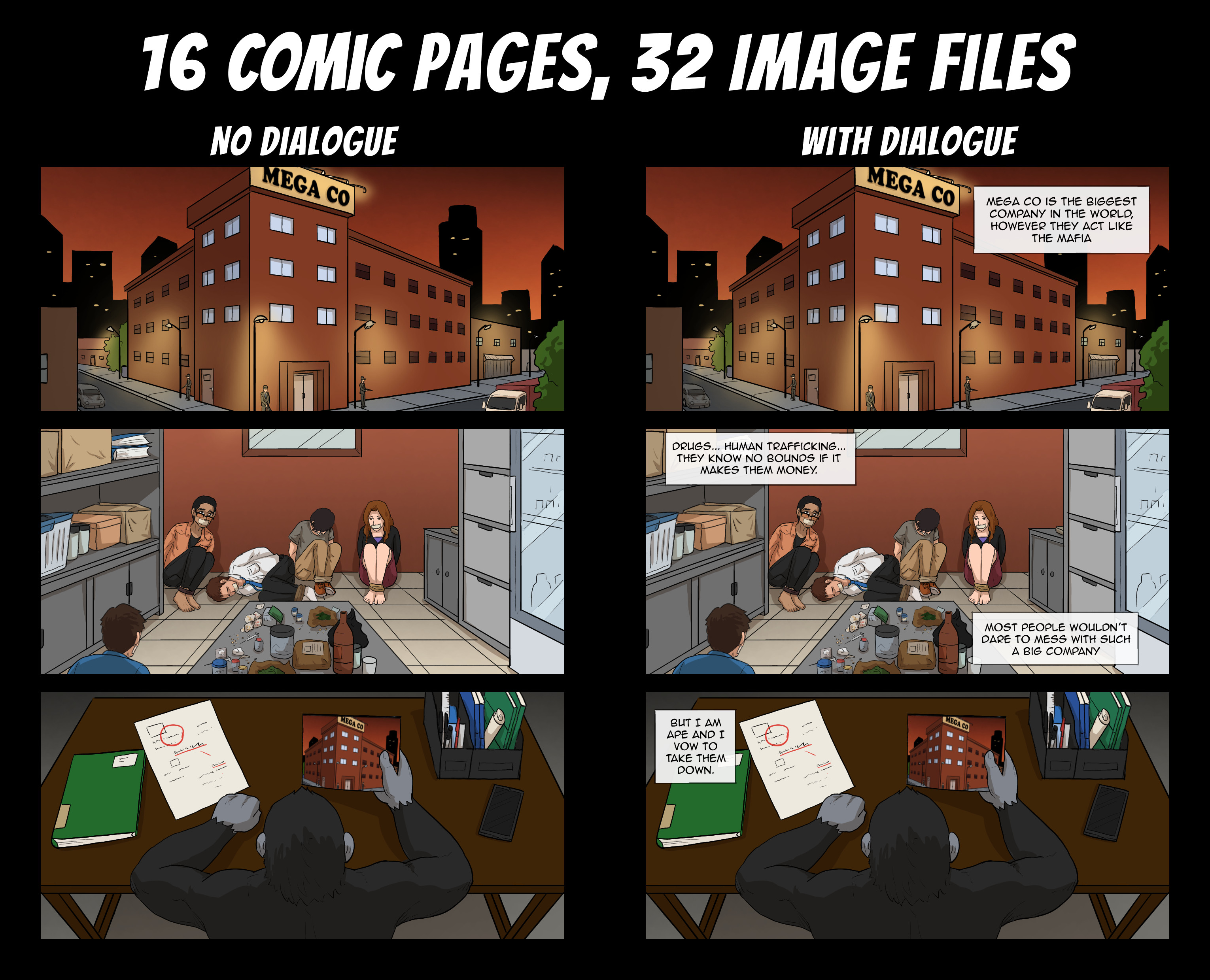 Comics Supporter Pack screenshot 1