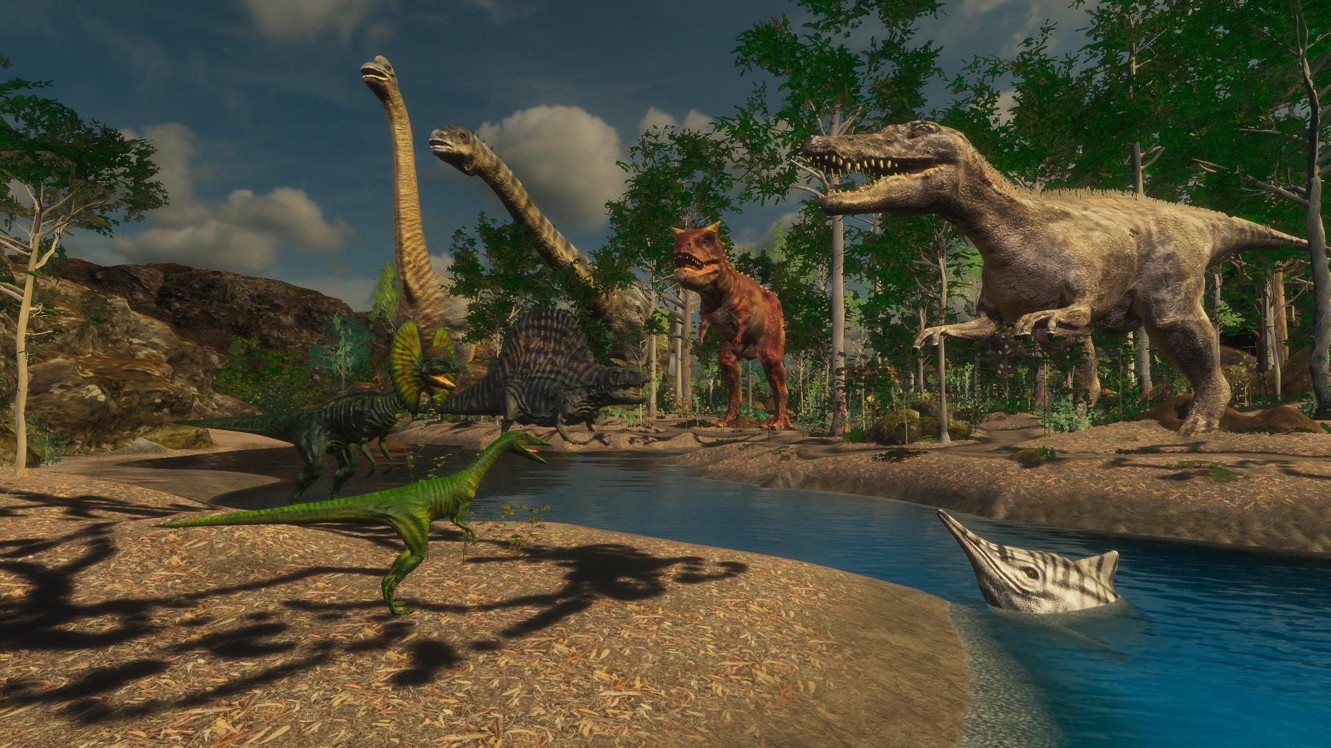 Dinosaurs for Clip maker screenshot 1