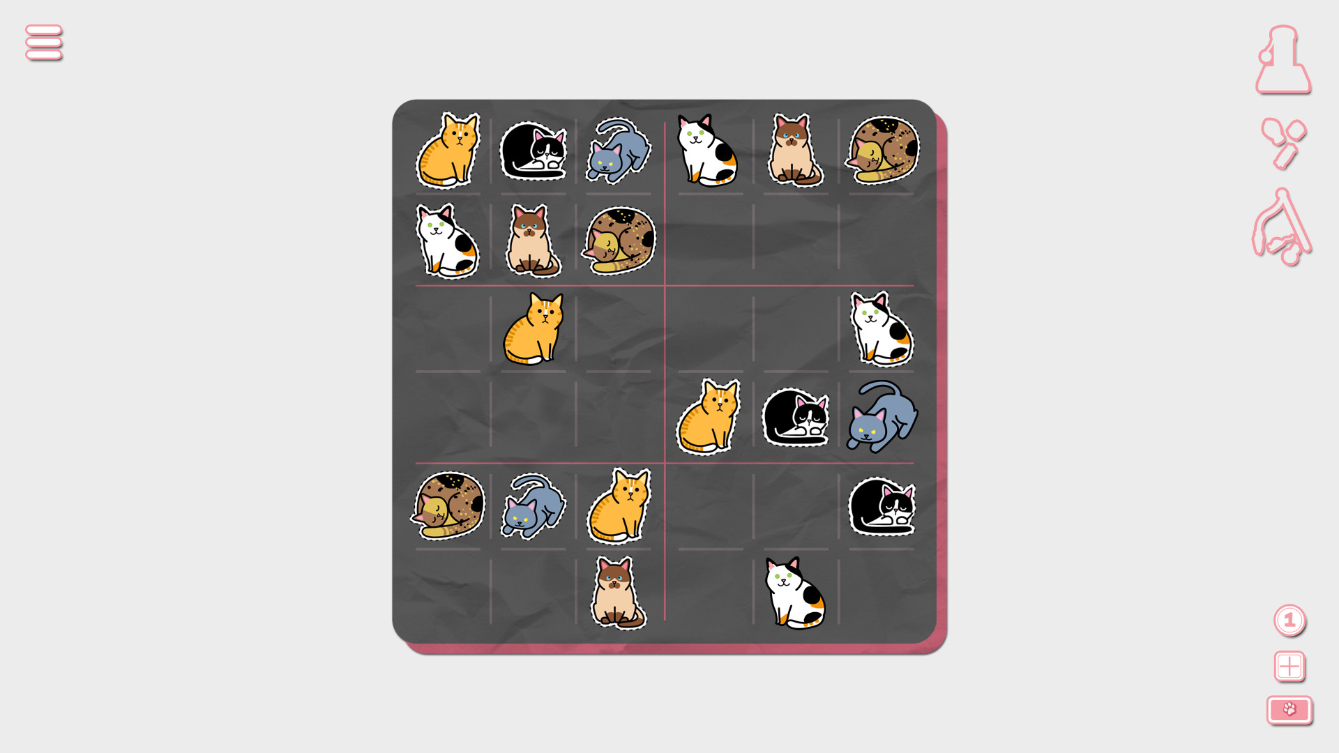 Sudocats screenshot 1