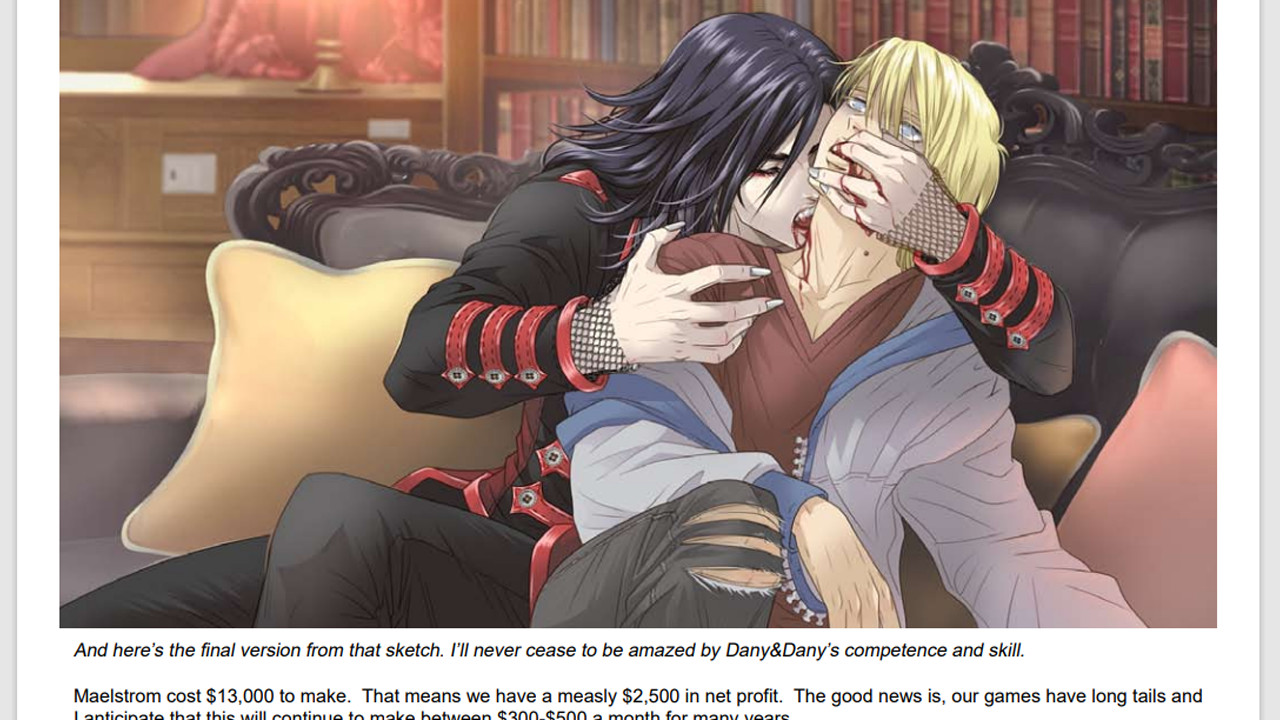 Vampire Slave Art Book screenshot 5