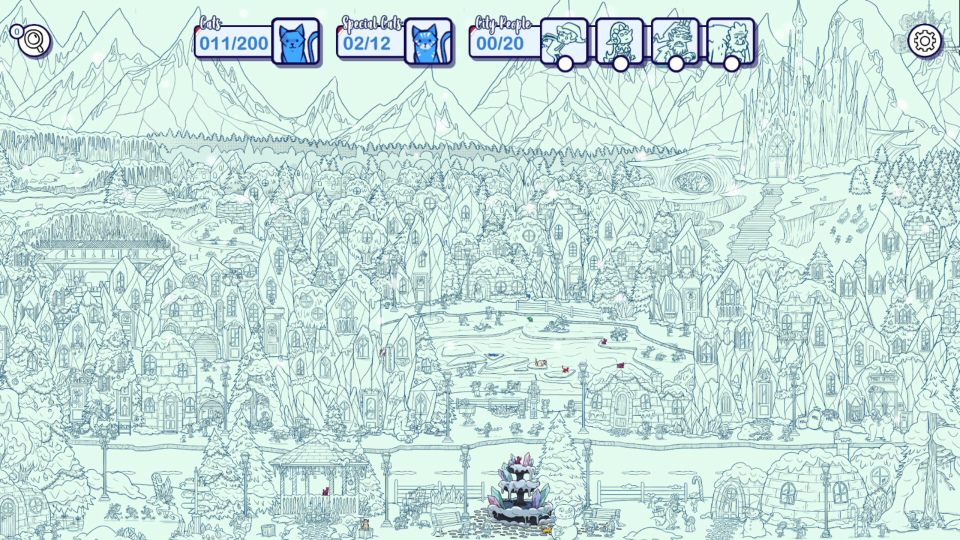 Hidden Cats in Santa's Realm screenshot 5