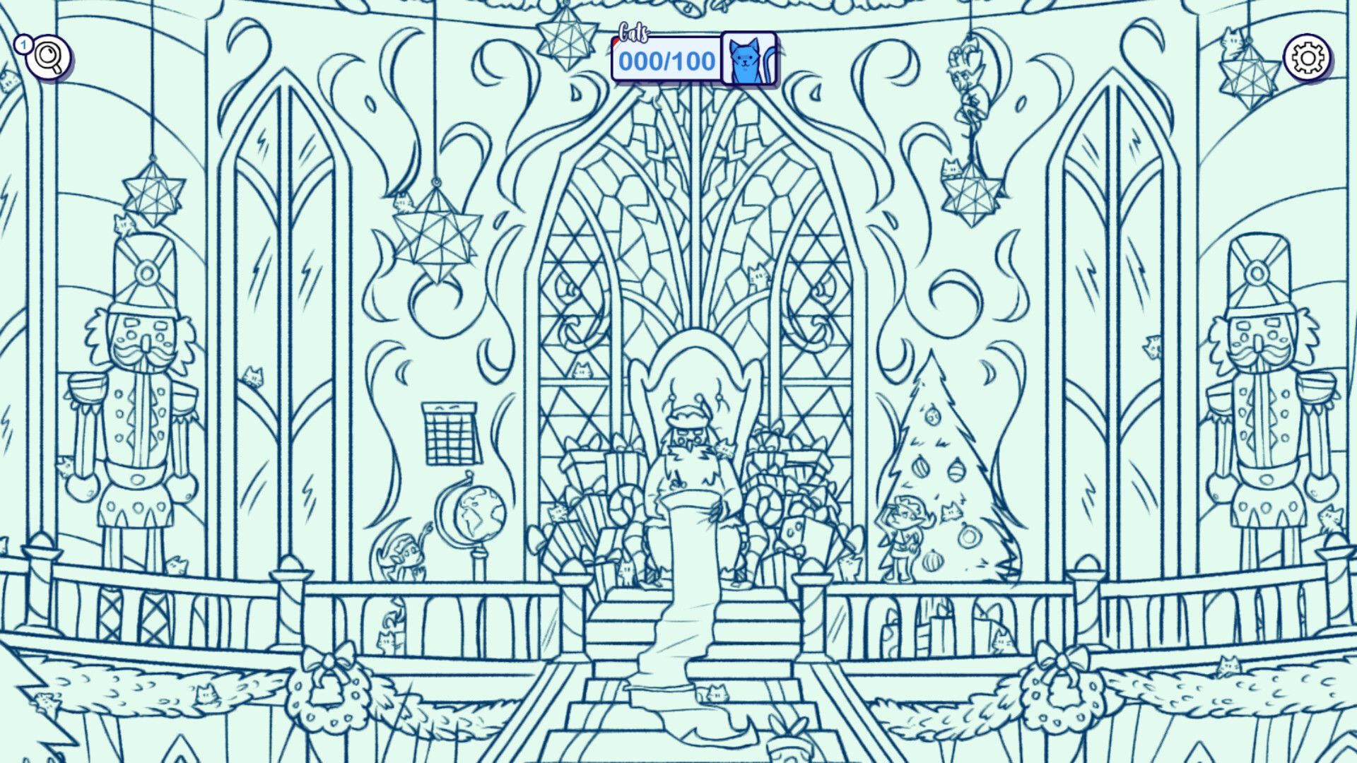 Hidden Cats in Santa's Realm screenshot 7