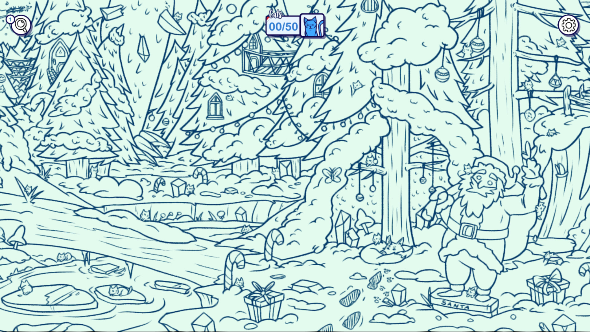 Hidden Cats in Santa's Realm screenshot 6