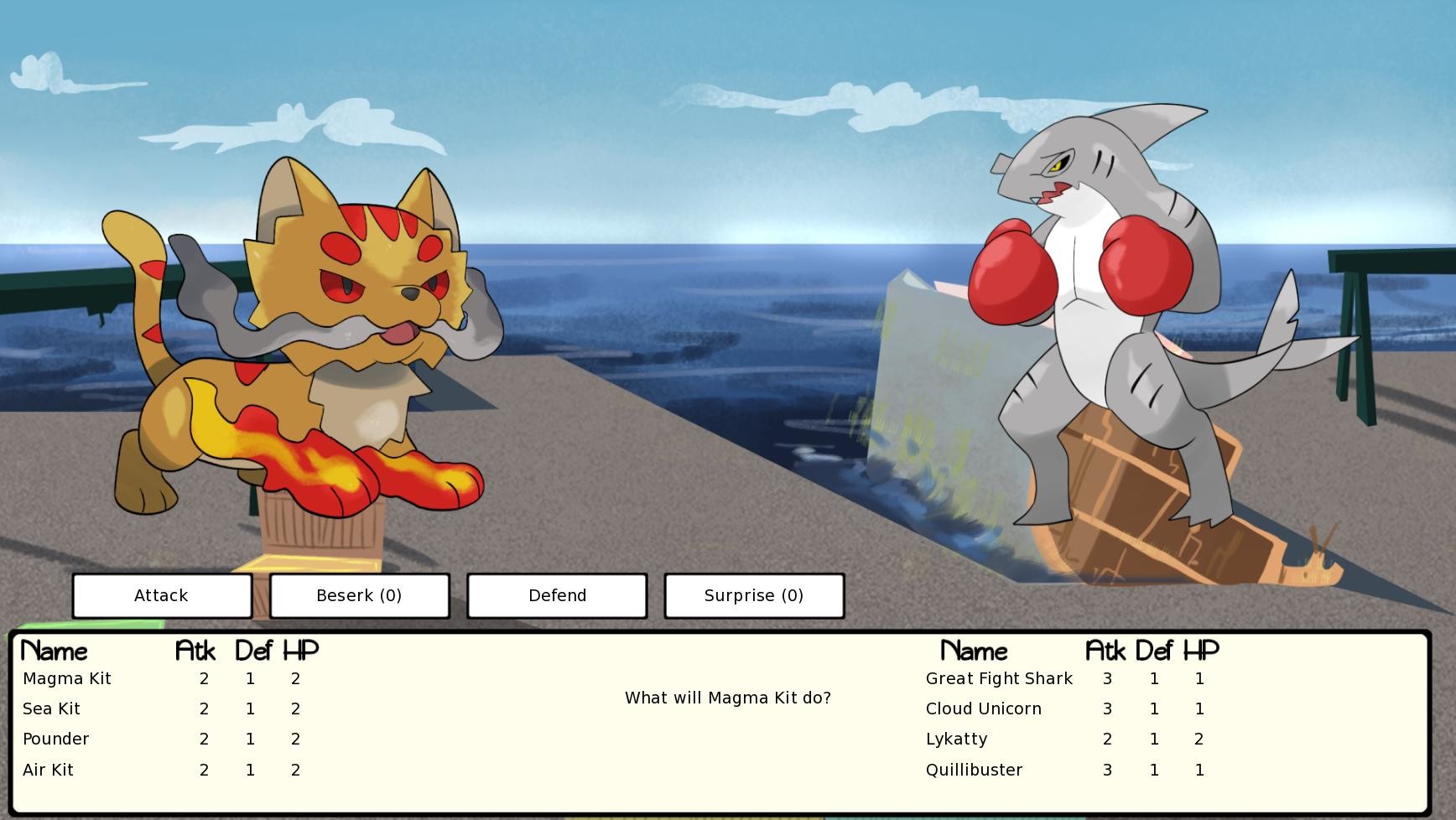 Kittens in Post-Apocalyptic Fantasy San Francisco: Battle School for Only the Most Awesome Monsters screenshot 1