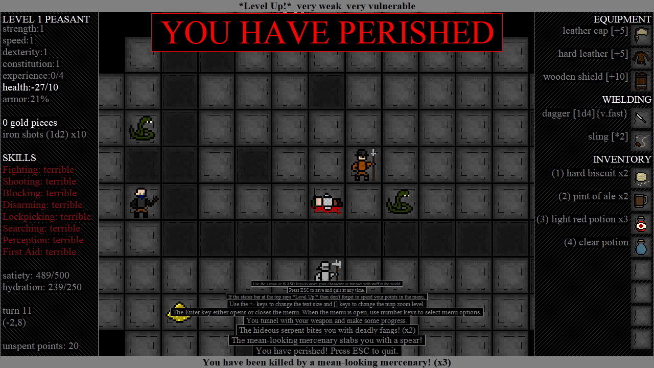 BASIC ROGUE screenshot 1