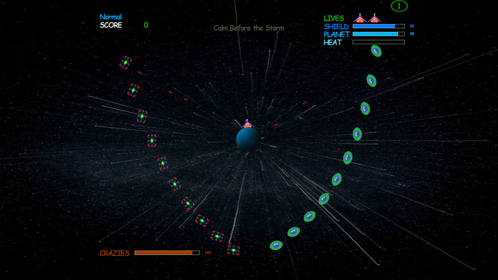 Crazy Invader ShootEm Down screenshot 2