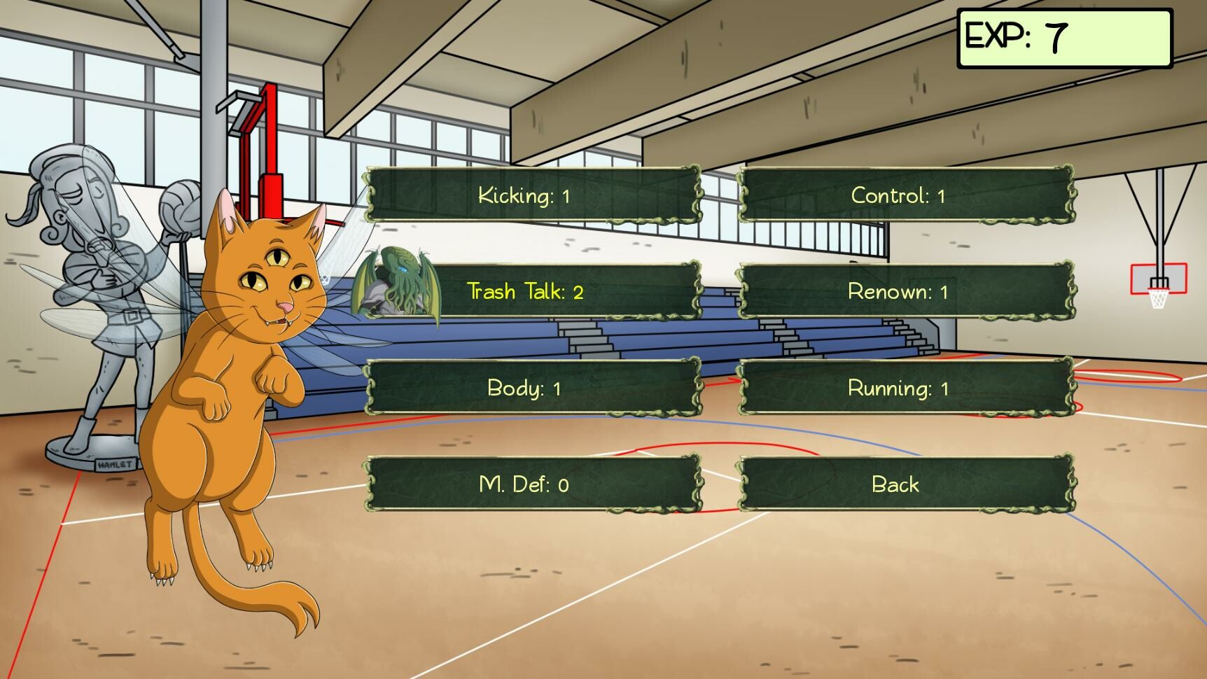 Tentacle Prawn: (Actually) A Cthulhu Dating Sim screenshot 5