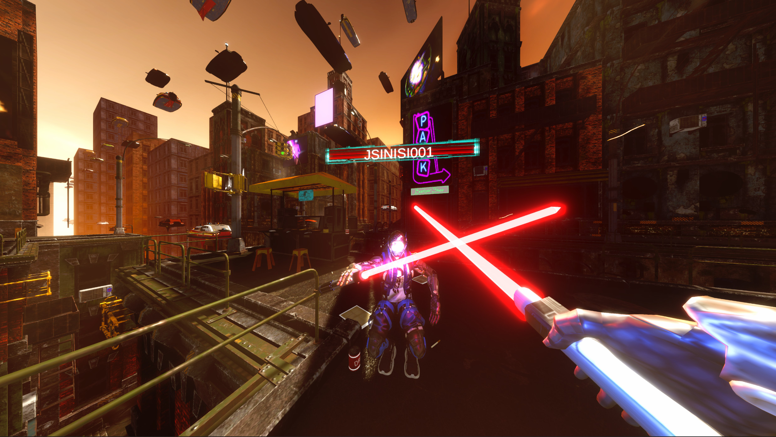 Cyberpunk Samurai VR screenshot 2