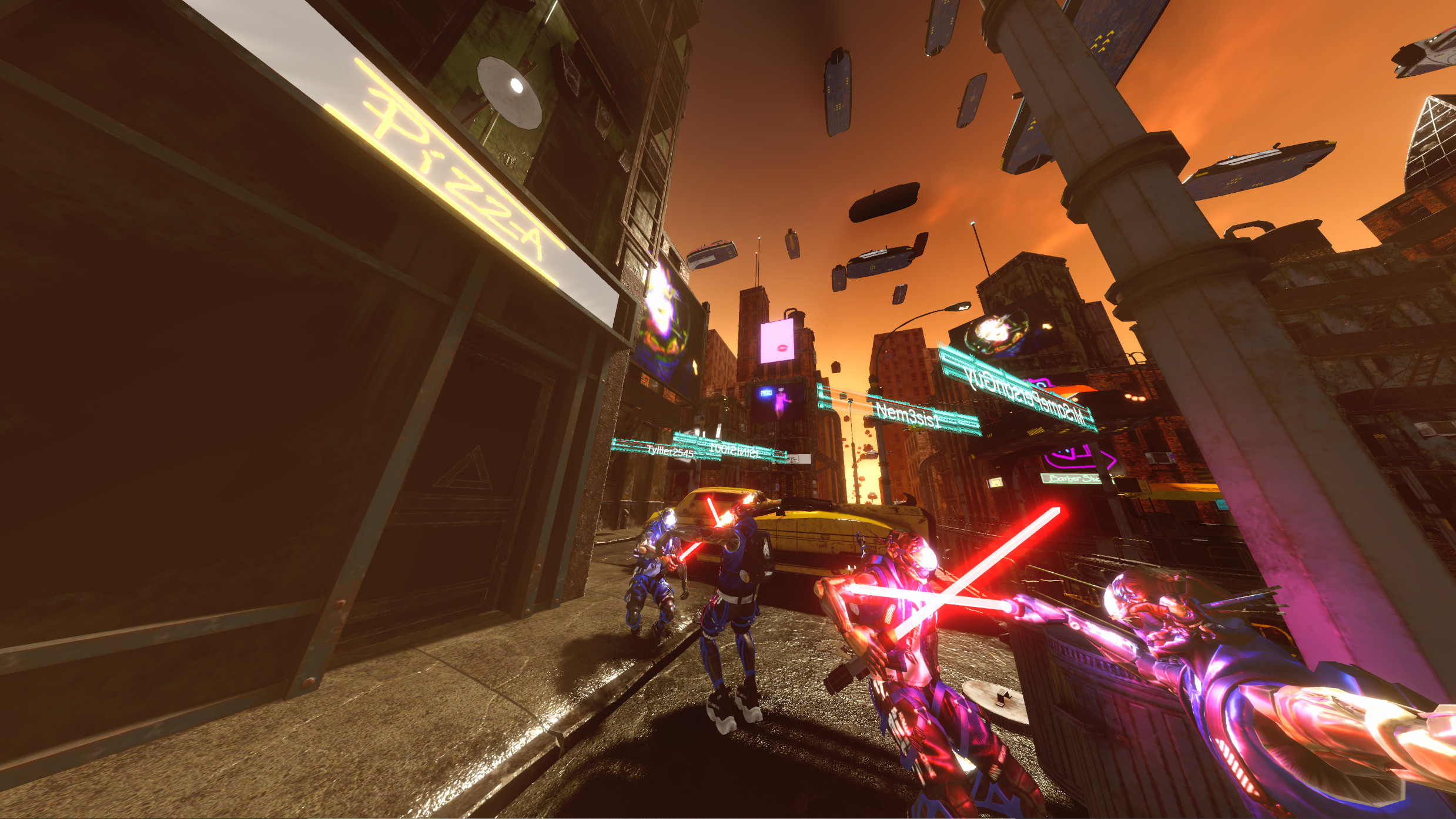 Cyberpunk Samurai VR screenshot 1