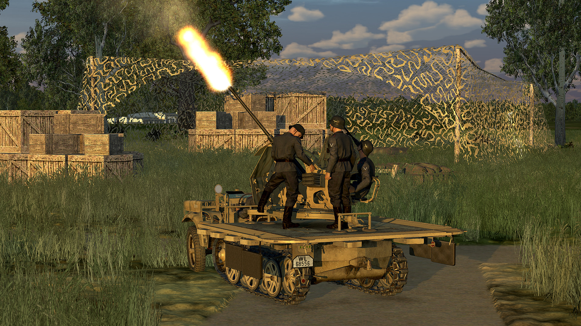 IL-2 Sturmovik: Sd.Kfz. 10/5 Flak 38 Anti-Aircraft Gun - image 5