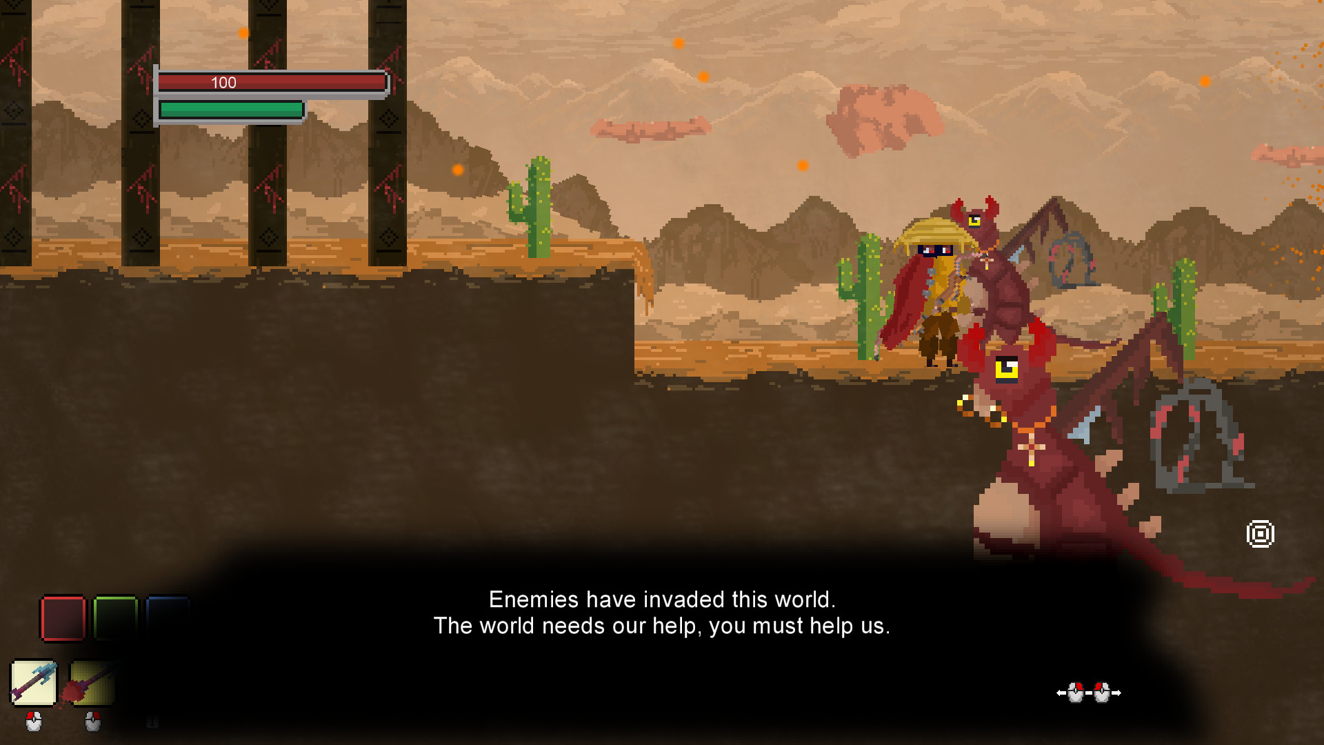 Mysterious warrior screenshot 1