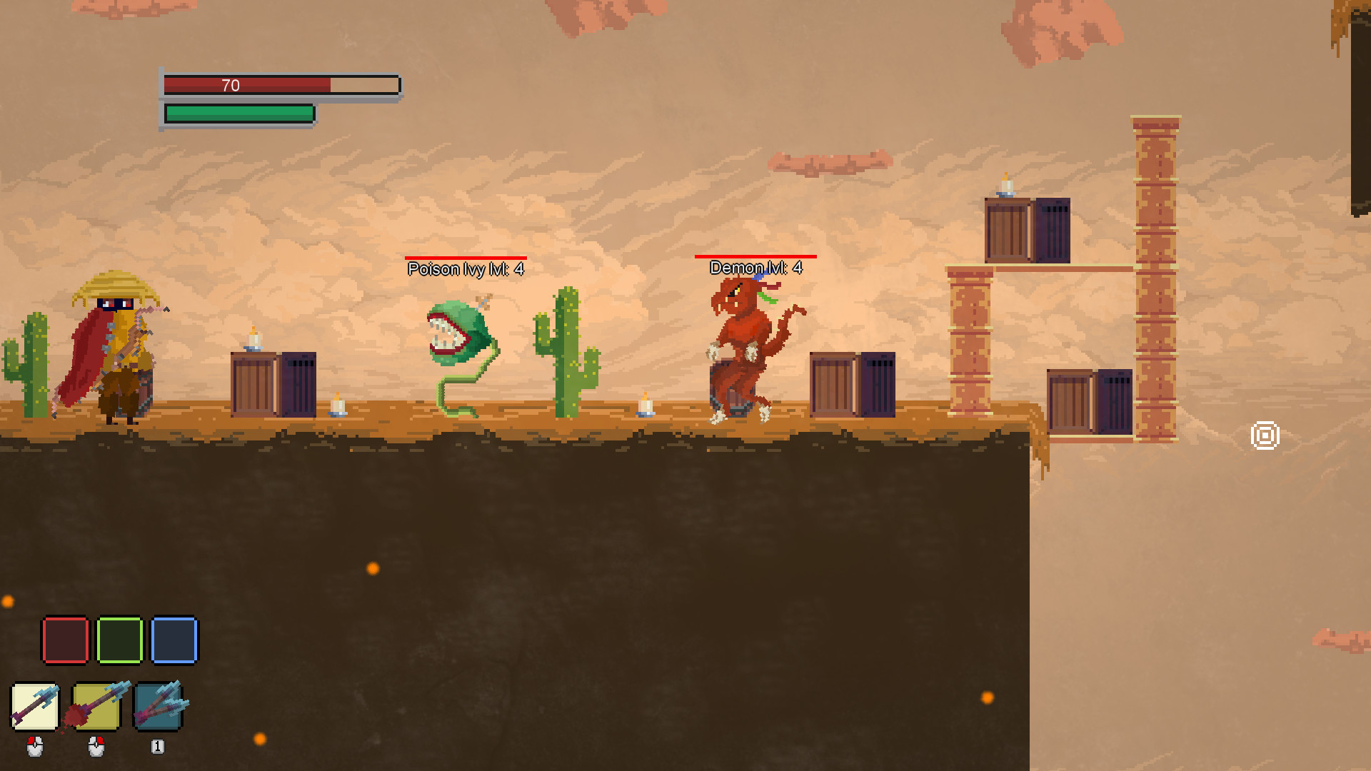 Mysterious warrior screenshot 3