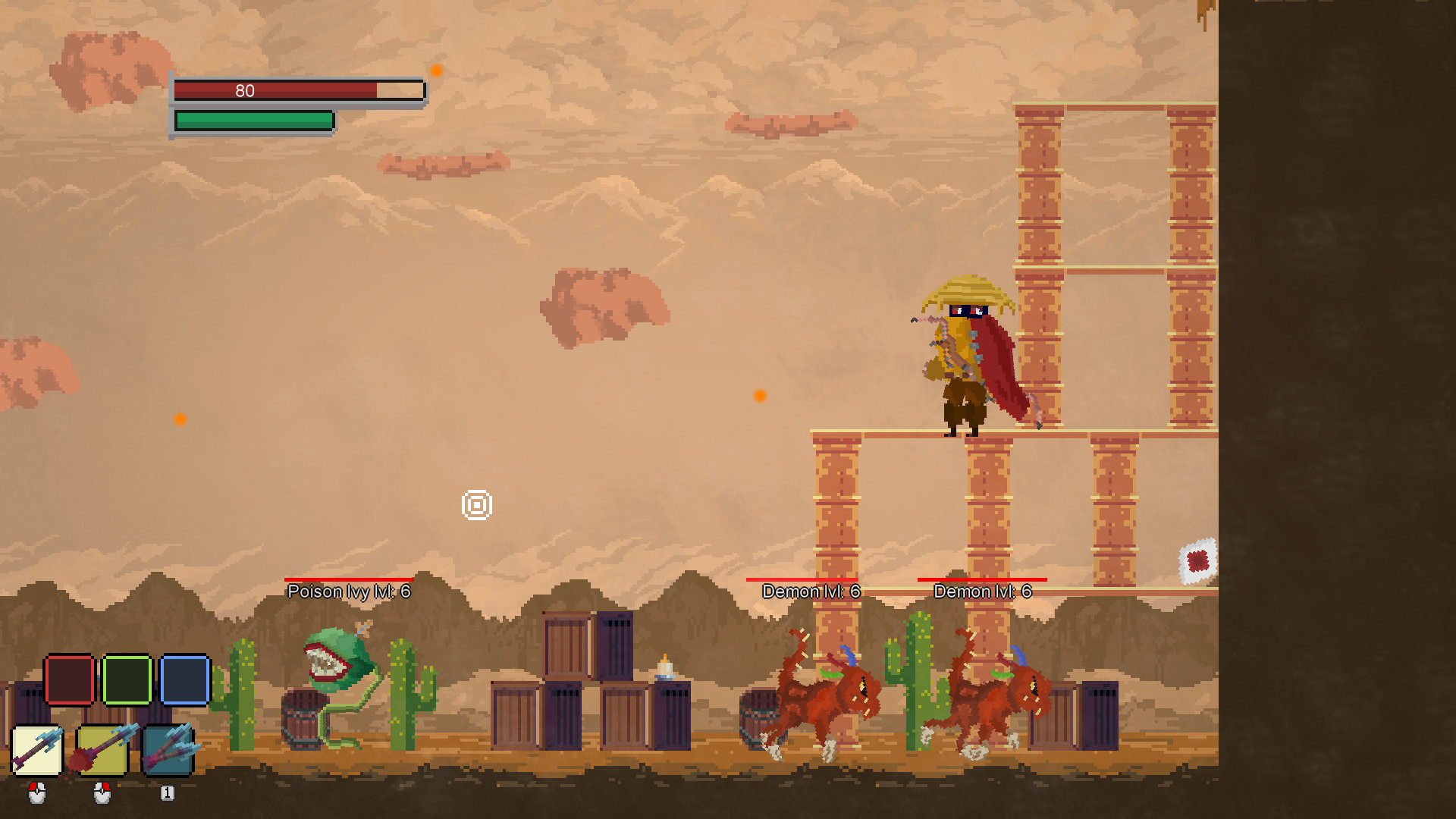 Mysterious warrior screenshot 4