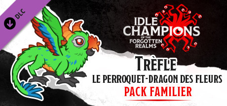 Trèfle le perroquet-dragon des fleurs - Pack Familier