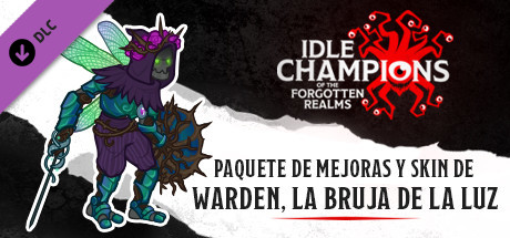 Paquete de mejoras y skin de Warden, la bruja de la luz