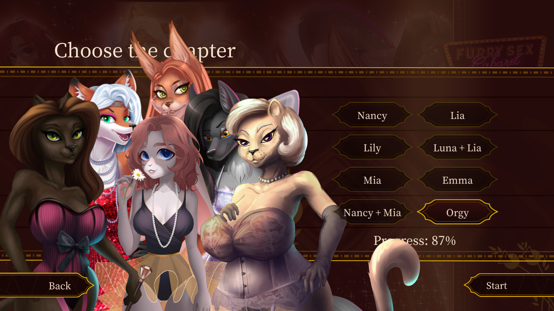 FURRY SEX: Cabaret 💋🔞 screenshot 5