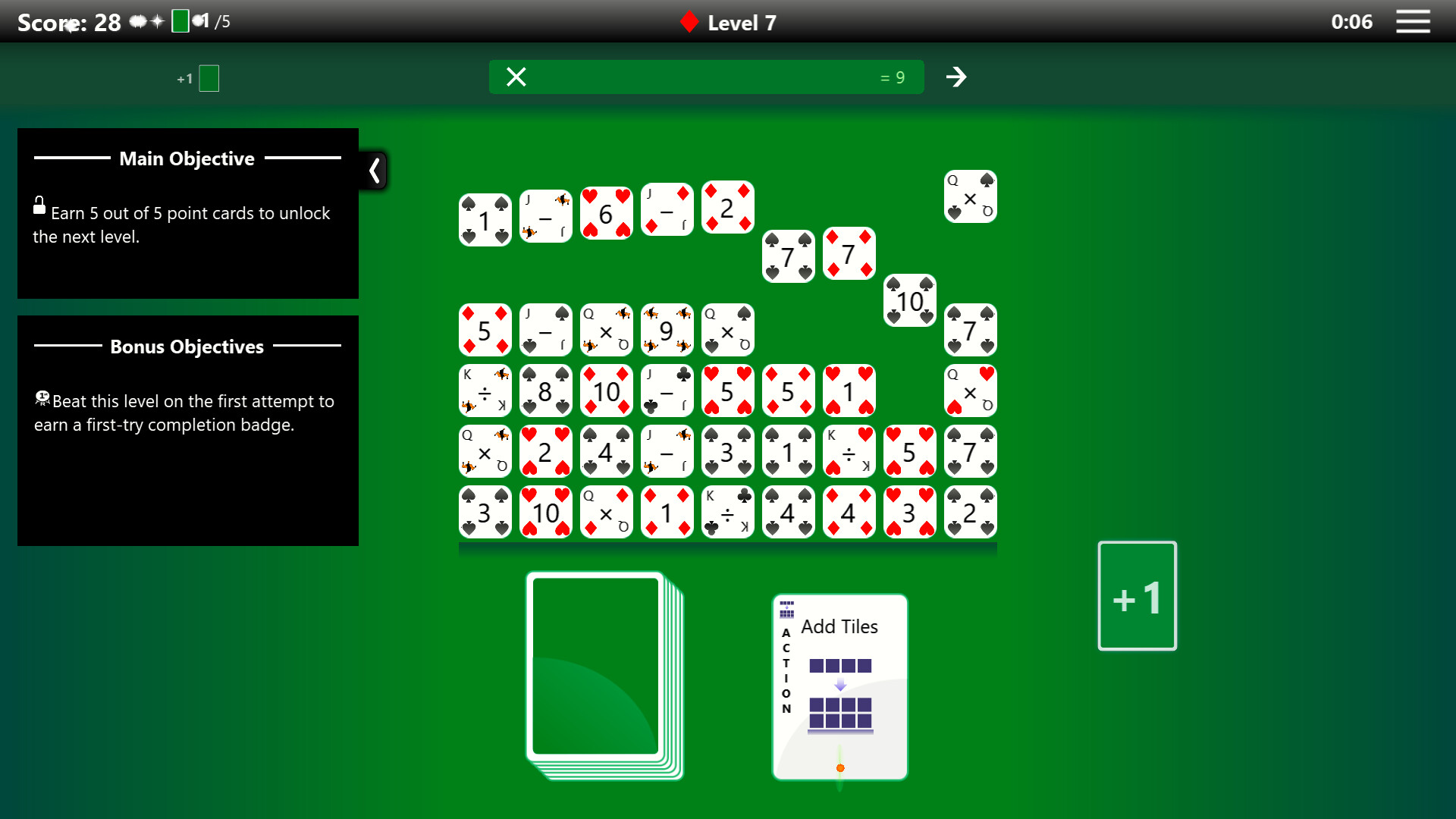 Seqitaire screenshot 3