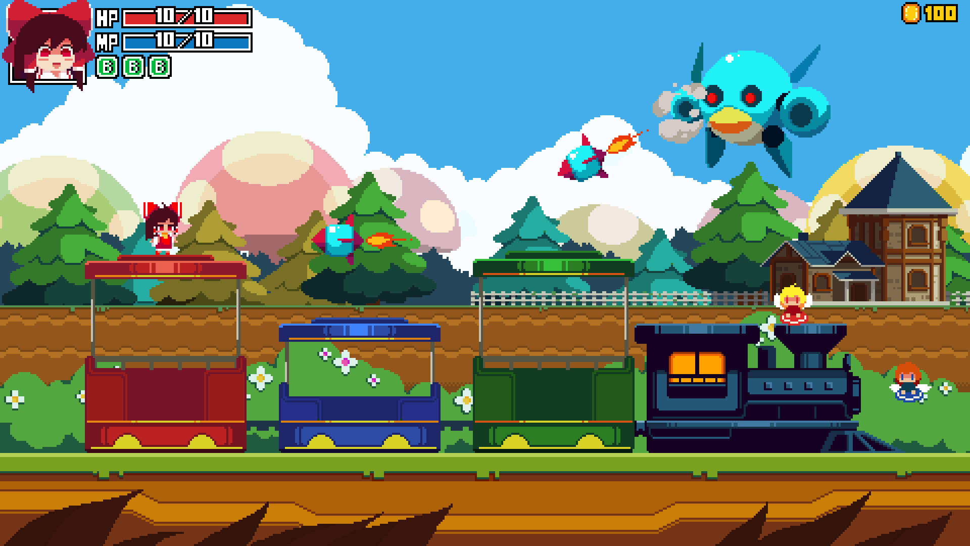 東方銀夜祭 Freedom Train screenshot 4
