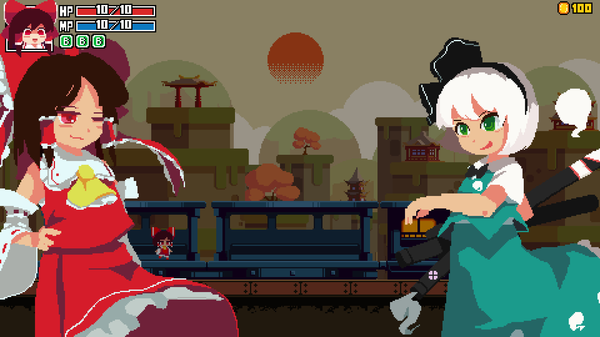東方銀夜祭 Freedom Train screenshot 3
