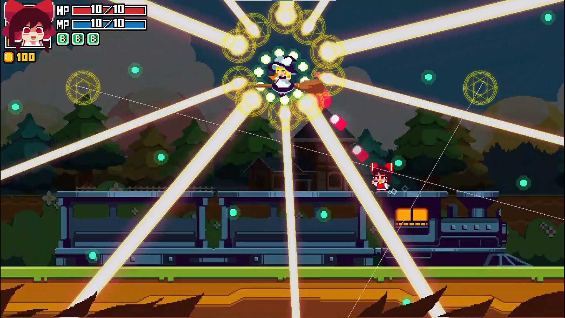 東方銀夜祭 Freedom Train screenshot 1