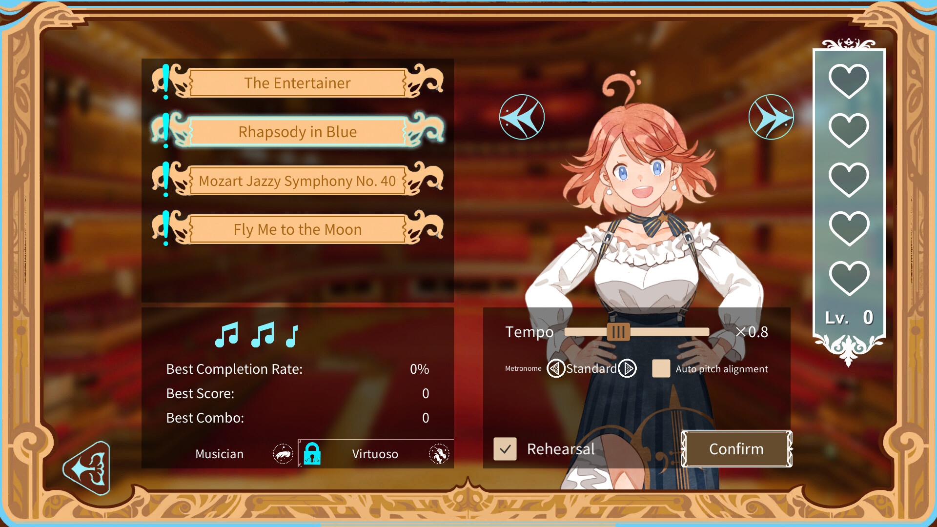 Concerto on White screenshot 3