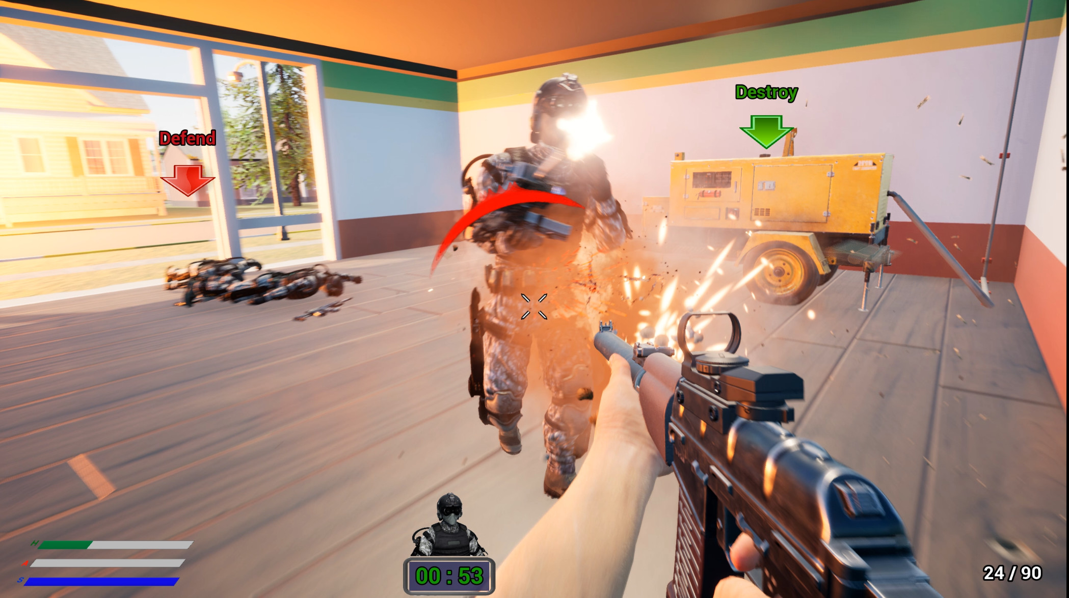 One against the wind screenshot 2