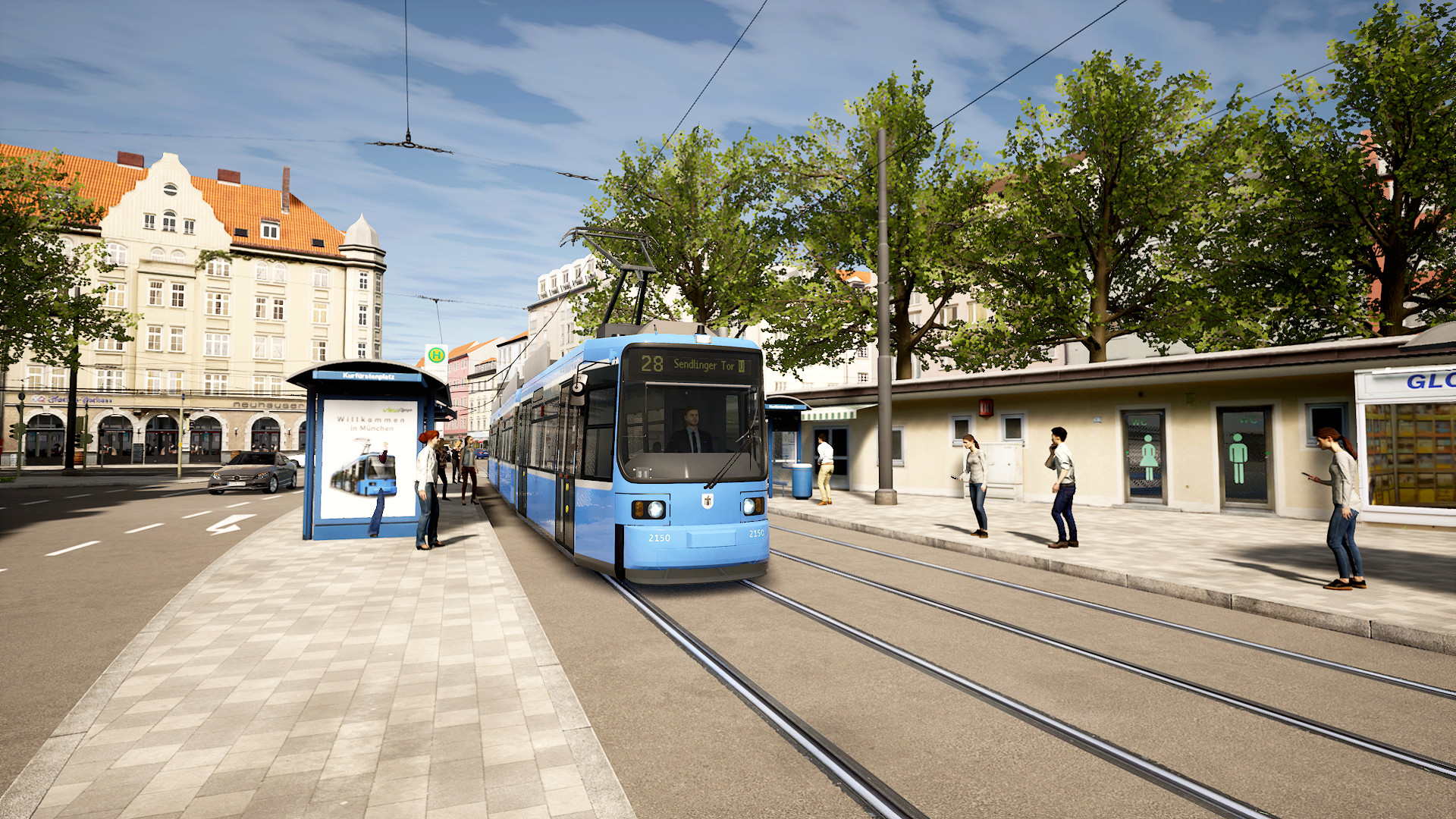 TramSim Munich screenshot 2