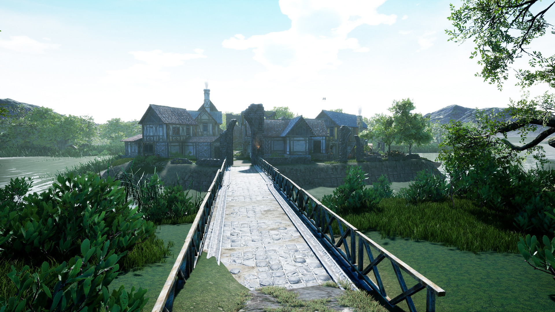 RPGScenery - River Settlement Scene screenshot 5