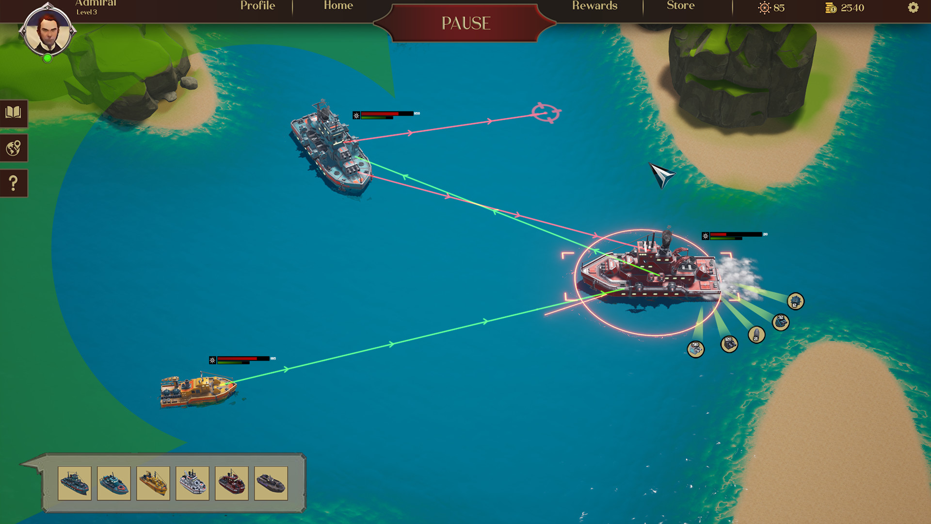 Warships Final Battle screenshot 3