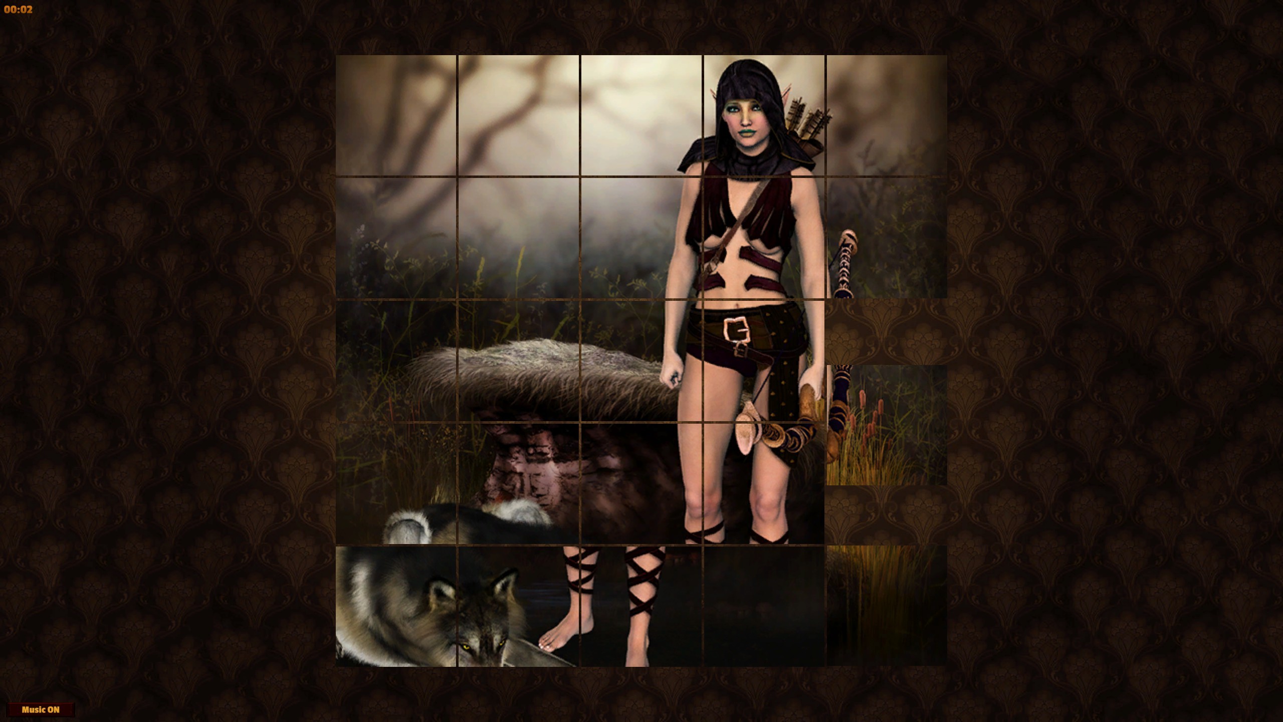 Fantasy Sliding Puzzle screenshot 1