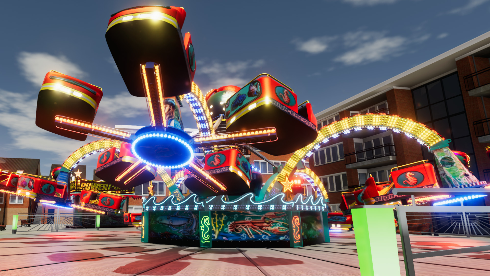 Fairground Power Polyp Simulator screenshot 8