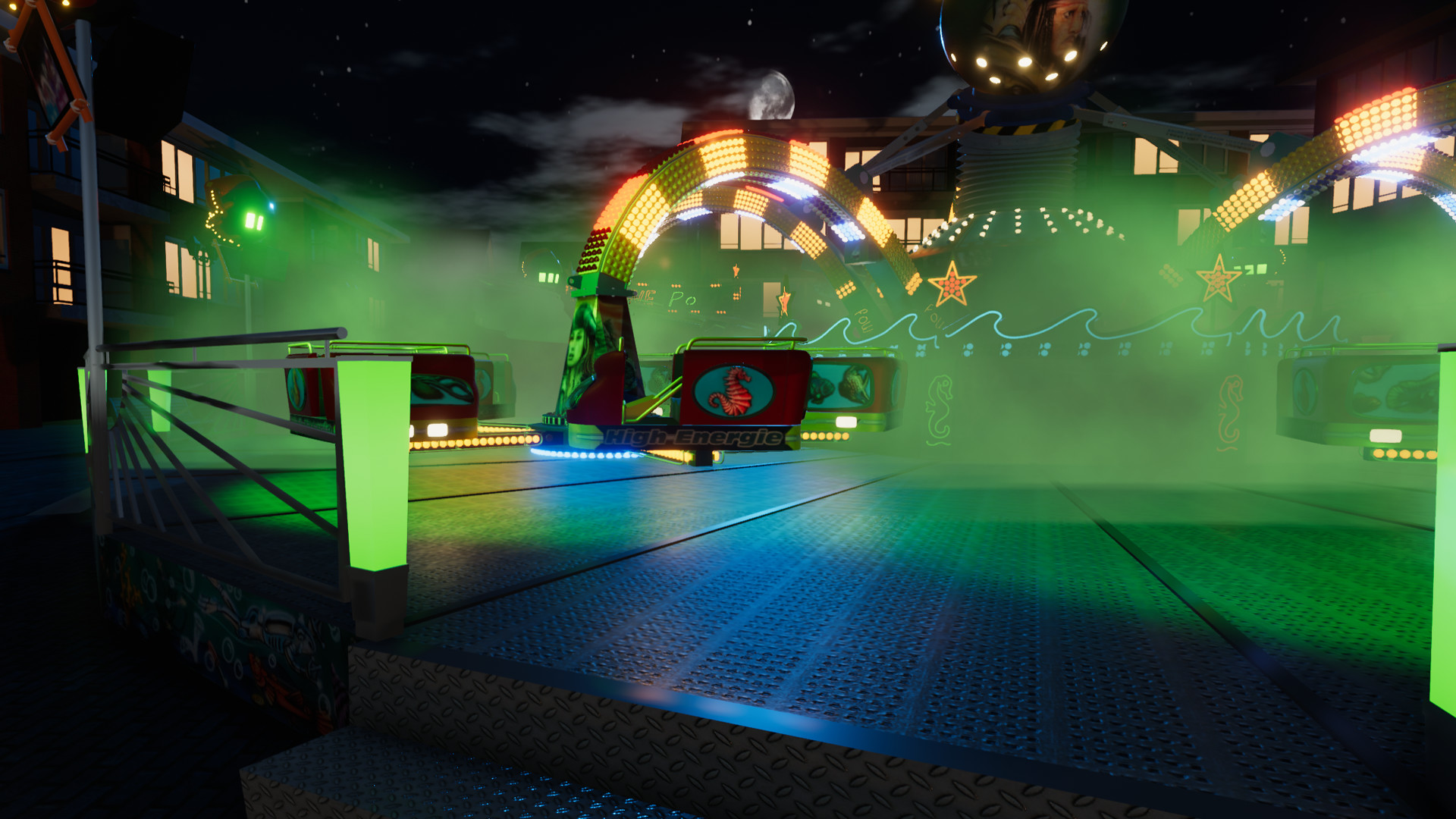 Fairground Power Polyp Simulator screenshot 14