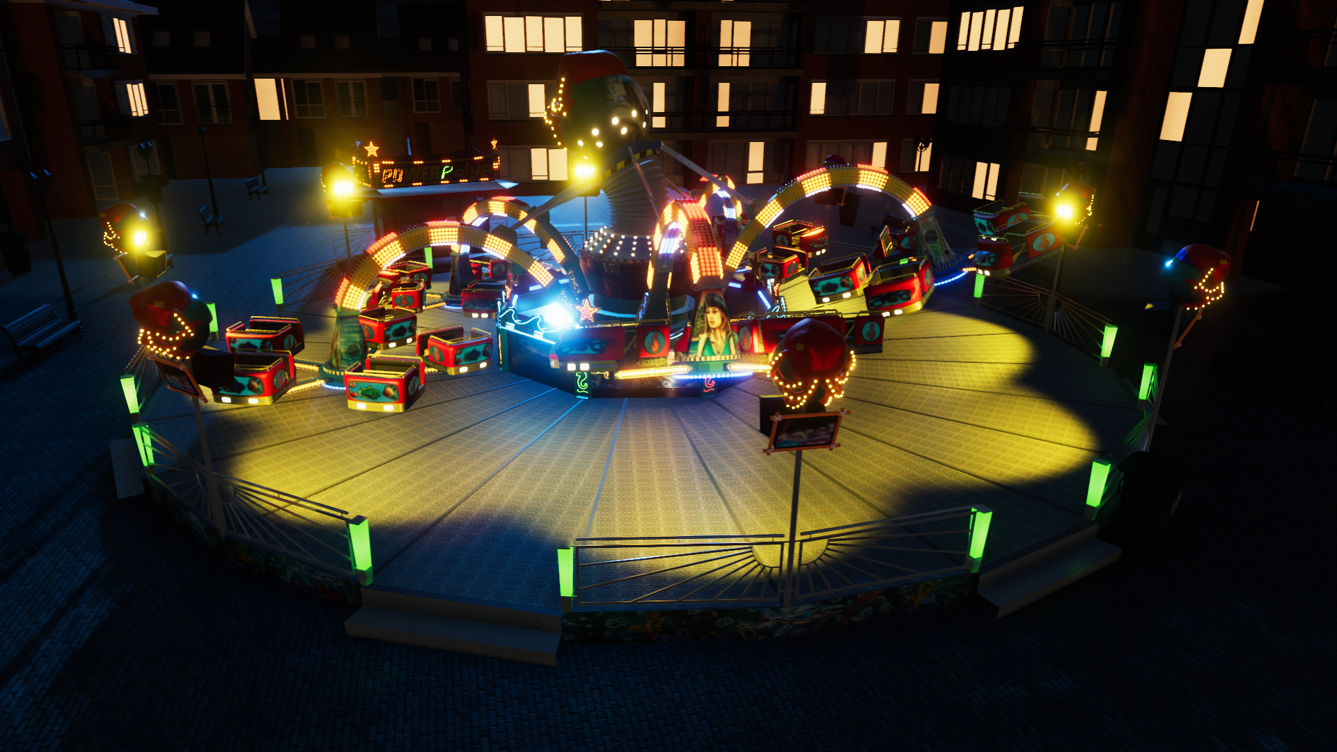 Fairground Power Polyp Simulator screenshot 9