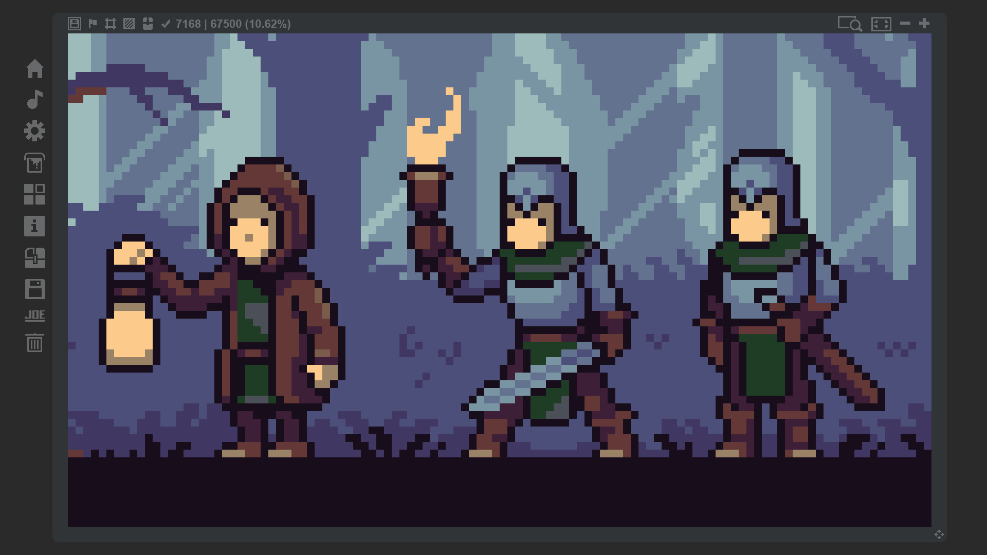 Coloring Game 4 – 4-Bit Palette screenshot 2