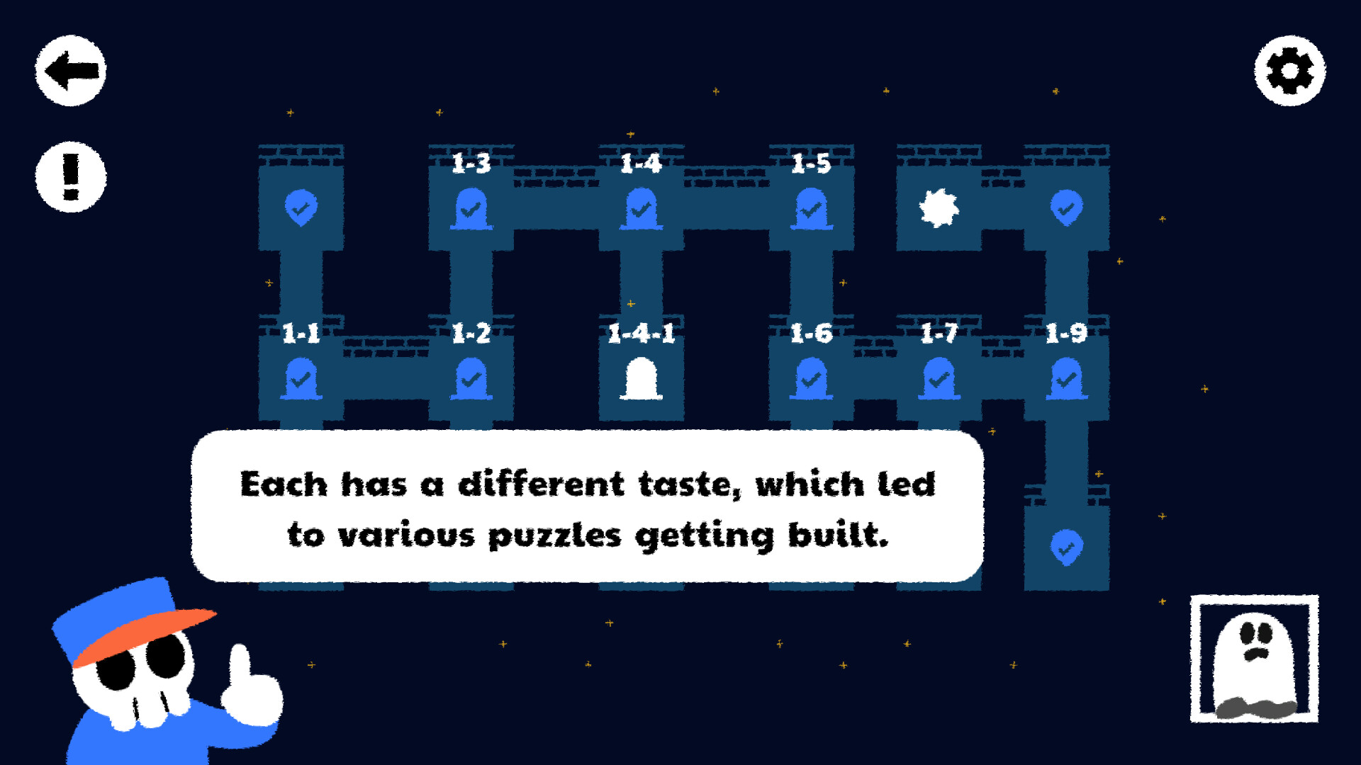 Ghosted screenshot 1