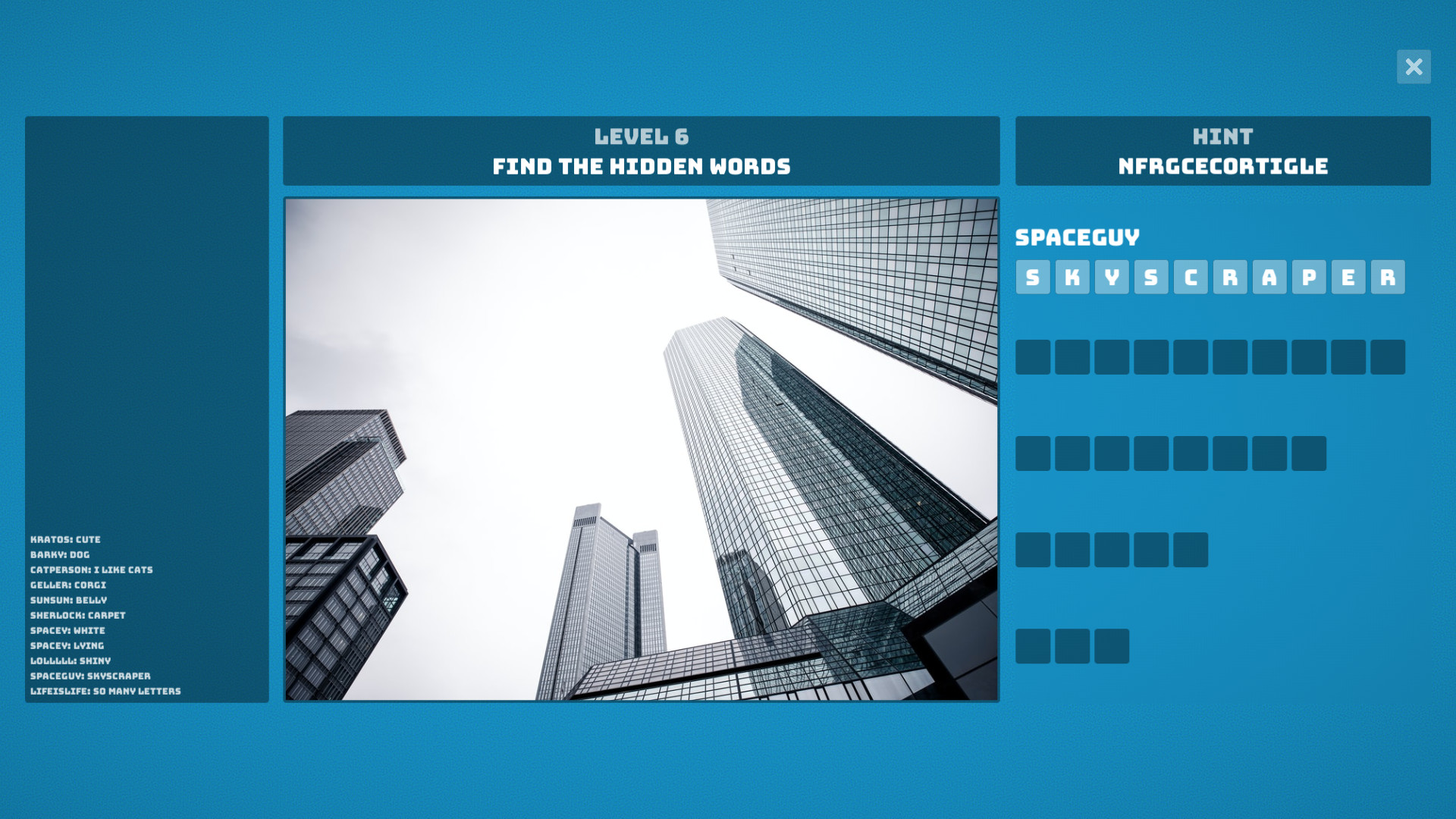 Hidden Words screenshot 4