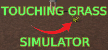 Touching Grass Simulator — Steam header
