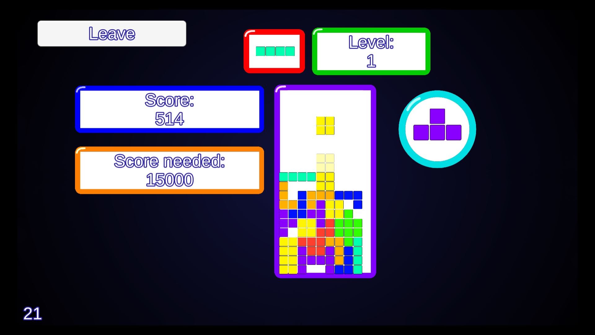 Falling Kwadrats screenshot 3