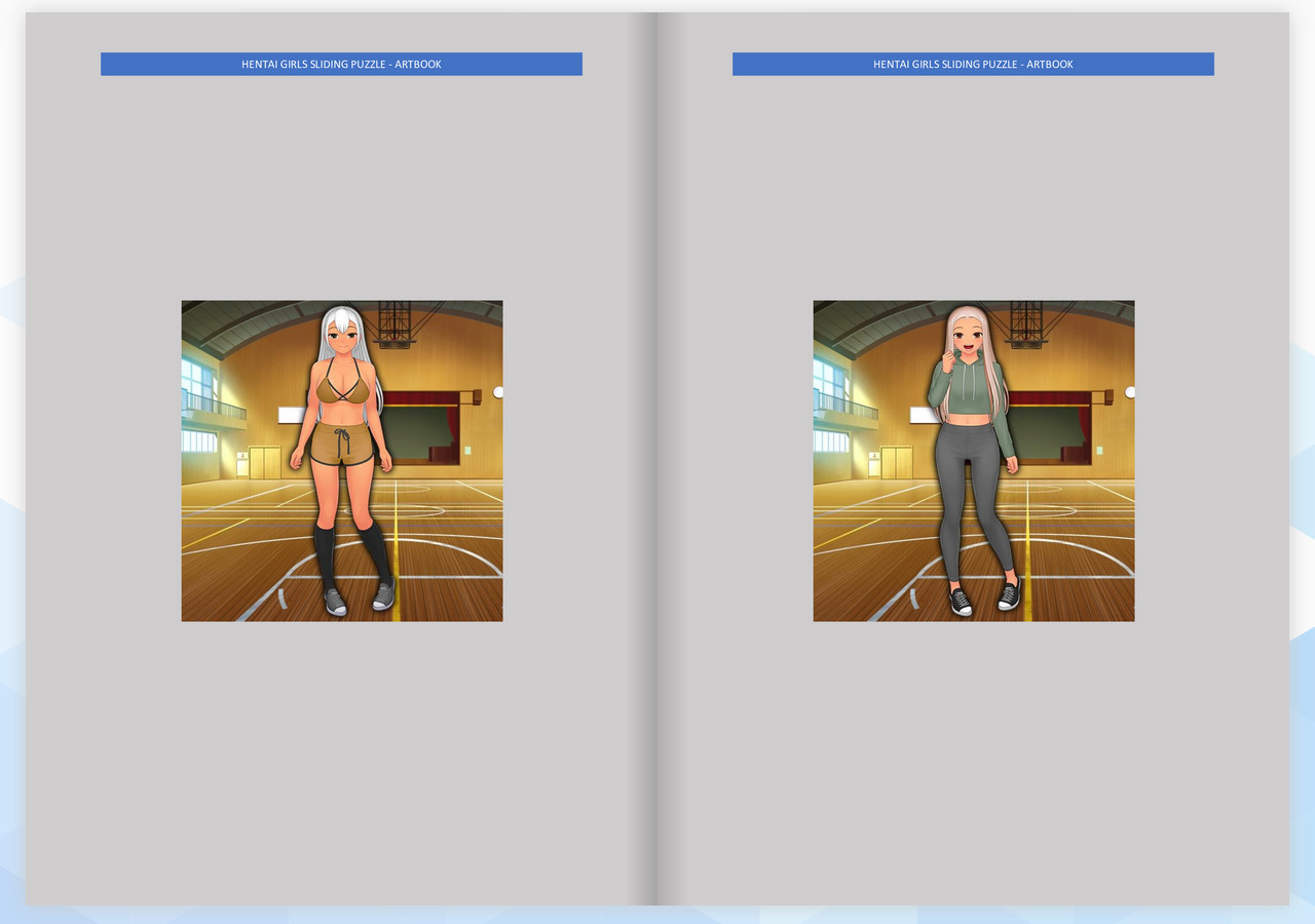 Hentai Girls Sliding Puzzle - ArtBook screenshot 1