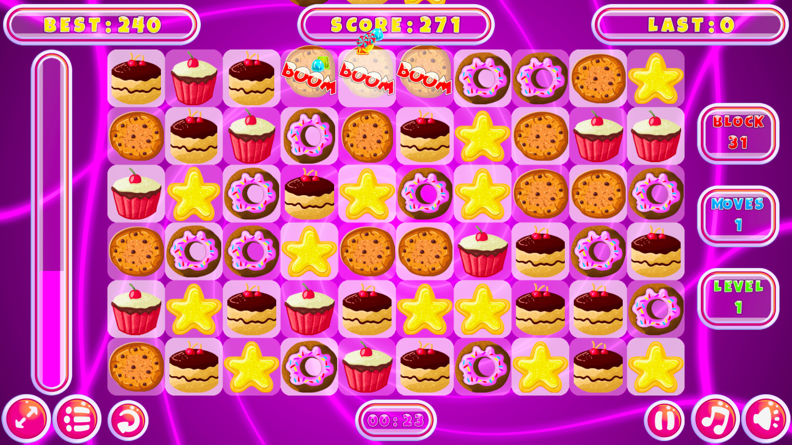 Sweet Match 3 screenshot 6