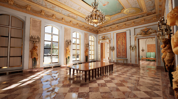 Visite virtuelle de l'Assemblée nationale screenshot