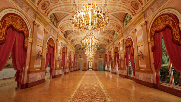 Visite virtuelle de l'Assemblée nationale screenshot
