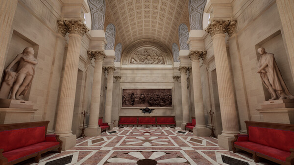 Visite virtuelle de l'Assemblée nationale screenshot