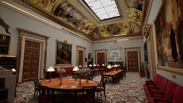 Visite virtuelle de l'Assemblée nationale screenshot