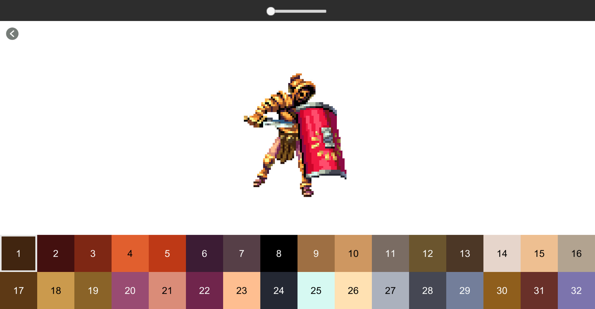 Coloring Pixel - Fantasy Characters screenshot 5