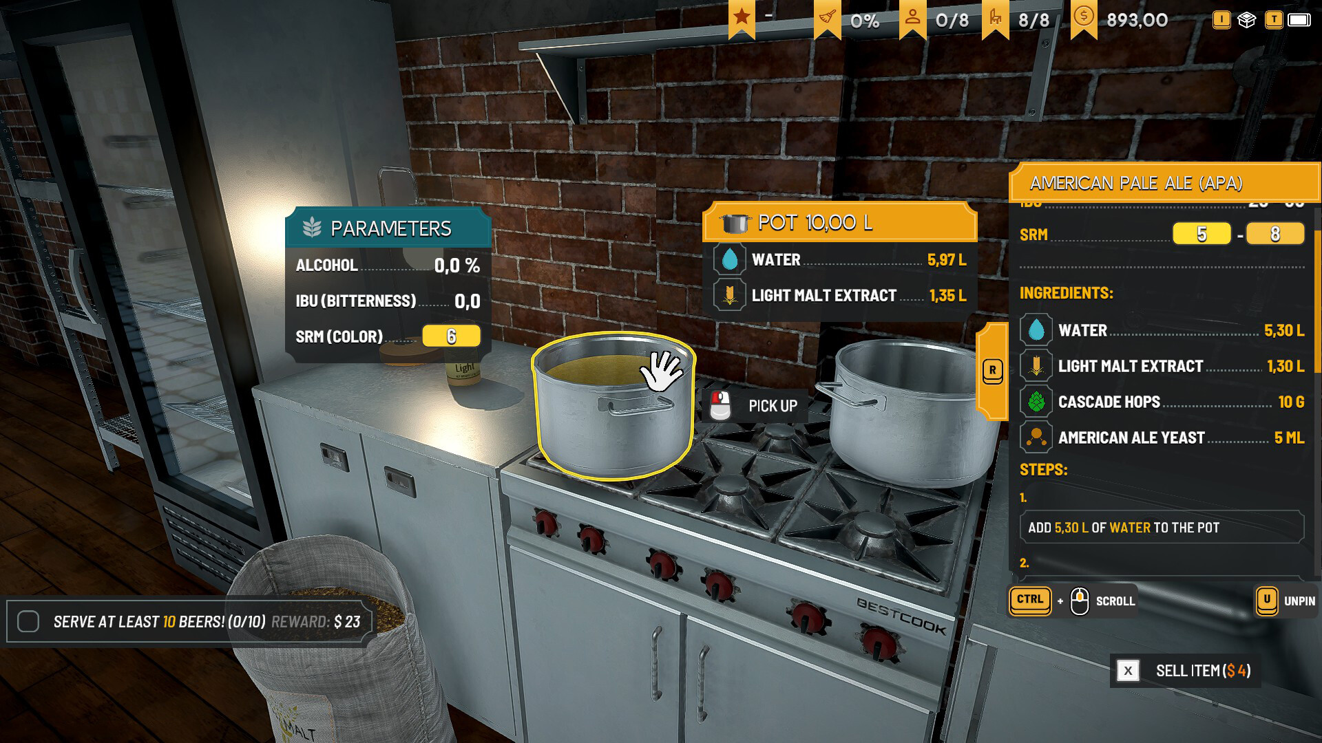 Brewpub Simulator screenshot 2