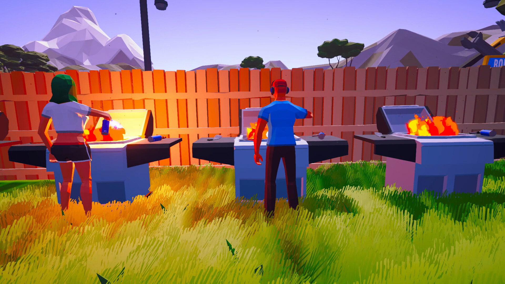 BBQ Simulator: The Squad screenshot 1