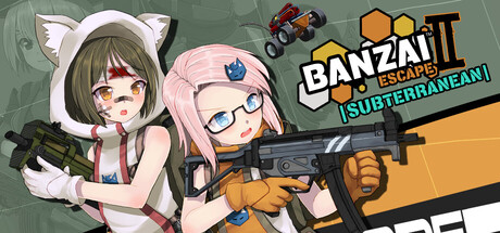 Banzai Escape 2: Subterranean — Steam header