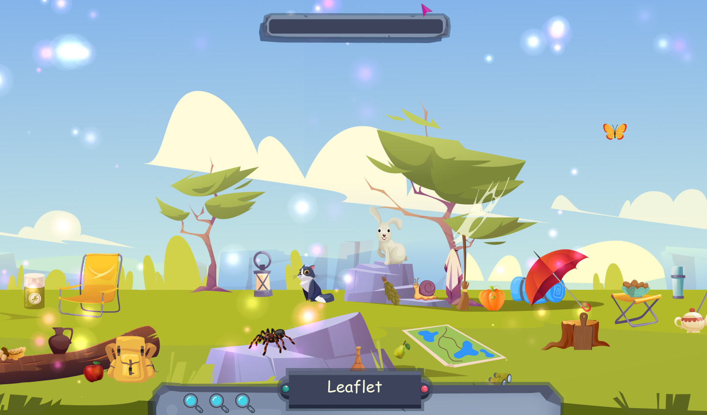 Searching for objects in the forest screenshot 6